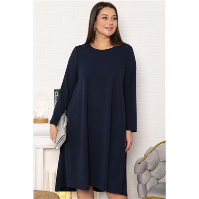 Платье Точка стиля (синее) П14832-16М