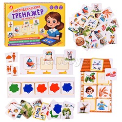 Тренажер логопедический на липучках