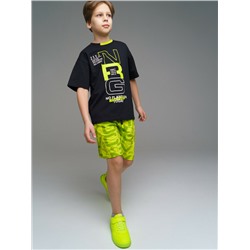 Комплект трикотажный для мальчиков: фуфайка (футболка), шорты
