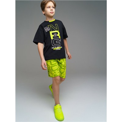 Комплект трикотажный для мальчиков: фуфайка (футболка), шорты