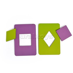 Лото "Досочки Сегена" № 1 (18 карт. 18 эл) Far far land Wood