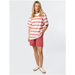 Шорты из тонкого премиального футера с эластаном