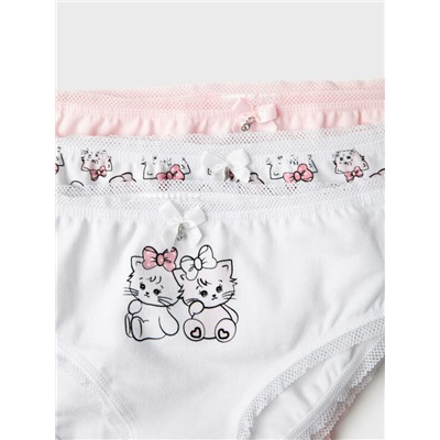 Трусы трикотажные для девочек, 5 шт в комплекте