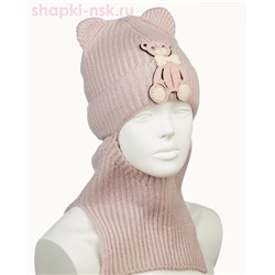 01-44-R Балаклава-шлем для девочки (48-50)