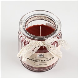 Ароматическая свеча в банке «Яблочный штрудель», 180 г, время горения 45 ч