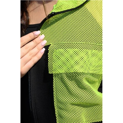 Комплект 8133 (толстовка_топ) (Желтый)