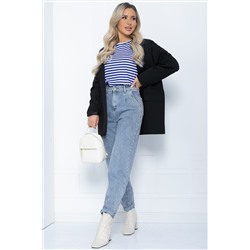 Тельняшка Морская душа (бело-синяя) Б12117