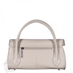 Сумка женская кожаная 2253Y apricot white Polina&Eiterou