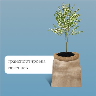 Мешок джутовый, 74×100 см, плотность 26×26 нитей, без завязок, Greengo