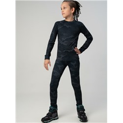 Термокомплект трикот. для мальчиков: фуфайка (футболка) с длин. рук, брюки для эпизод. использования