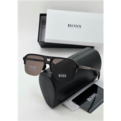 Набор мужские солнцезащитные очки, коробка, чехол + салфетки #22892883