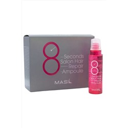 Masil Протеиновая маска-филлер для поврежденных волос / 8 Seconds Salon Hair Repair Ampoule, 10 шт. x 15 мл KRISTALLER, 1108468