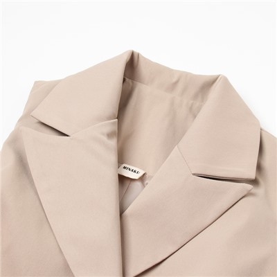 Жилет женский MINAKU: Safari, бежевый, размер 44