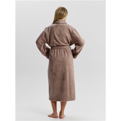 Халат женский Комфорт-3 (Серо-бежевый)