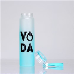 Бутылка для воды стеклянная VODA, 500 мл