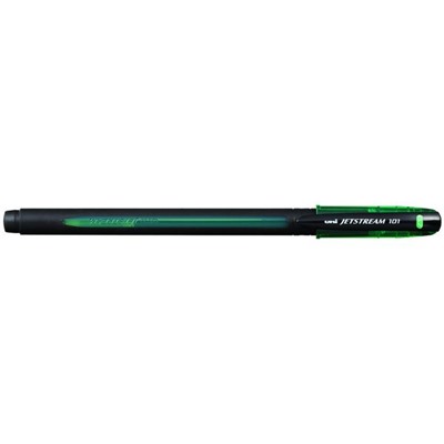 Ручка шариковая SX-101-07 "Jetstream 101" зеленая 0.7мм (102184) Uni Mitsubishi Pencil
