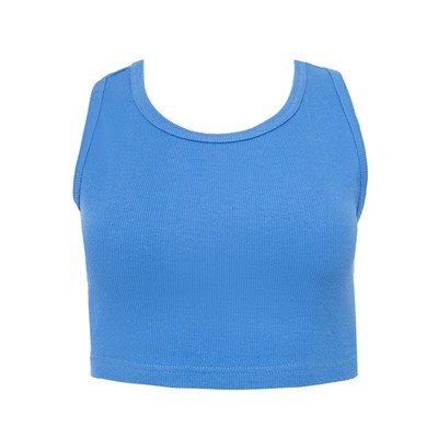Топ женский MINAKU: Basic line, голубой, размер 42