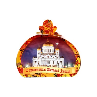 Шоколадное яйцо «Сундучок», набор из кондитерской глазури, 40 г