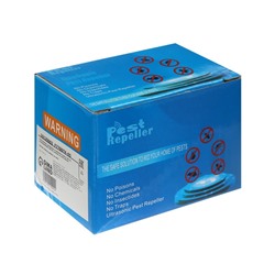 Отпугиватель насекомых и грызунов LRI-53, ультразвуковой, от сети, белый