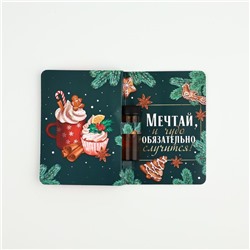Эфирное масло на открытке «Новый год: мечтай», аромат пряности, 5 мл