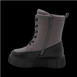 Сапоги на меху 3100В-4 серые