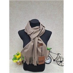 Мягкий палантин из кашемира, цвет коричневый