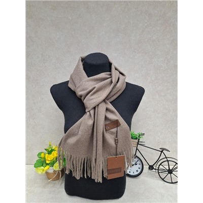 Мягкий палантин из кашемира, цвет коричневый