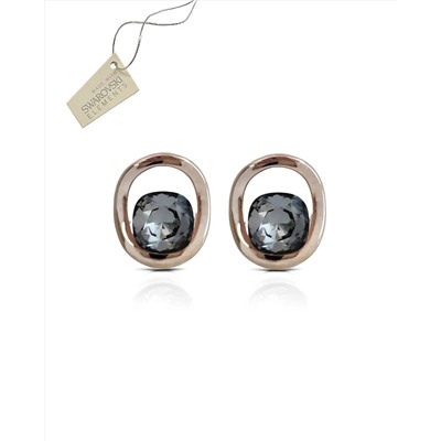 Серьги с кристаллами Swarovski