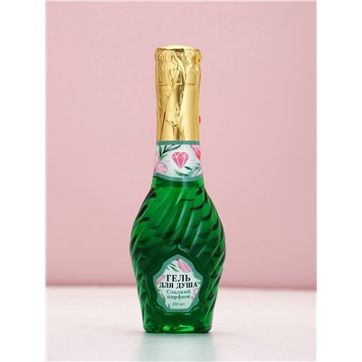 Подарочный набор: гель для душа мондоро и свеча, аромат сладкий парфюм, Чистое Счастье