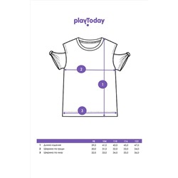 Футболка PLAYTODAY, 1103301