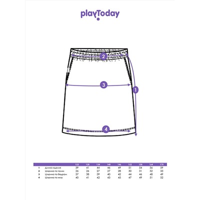 PLAYTODAY Юбка