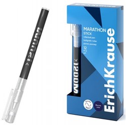 Ручка-роллер 0.5 мм 62109 "Marathon Stick" синяя ErichKrause