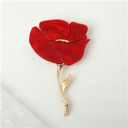 Брошь Магнолия / 3860 /уп 24/