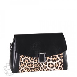Сумка женская кожаная 6638VG yellow leopard Vitelli Grassi