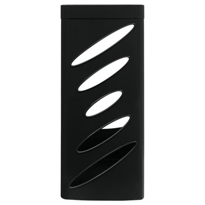 Лоток для бумаг вертикальный 110 мм "Тропик" черный ЛТ350/ЛТВ-31107 Стамм