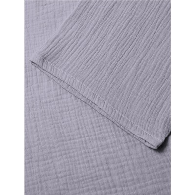 Халат домашний женский KAFTAN Basic, размер 48-50, серый