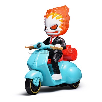 Мотоцикл "Ночной гонщик" в коробке