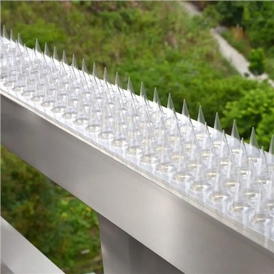 Отпугиватель для птиц, 33.5×4.5 см, шипы противоприсадные, 51 шт., 3 ряда, Greengo