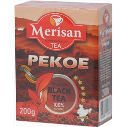 Merisan. Черный. Пеко 200 гр. карт.упаковка