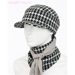 Аюна Комплект женский флис (бейсболка+бактус) (57-59)