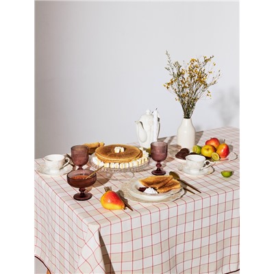 Скатерть «Этель» Bright cage, 149×220 см, 100% хлопок, рогожка 186 г/м²