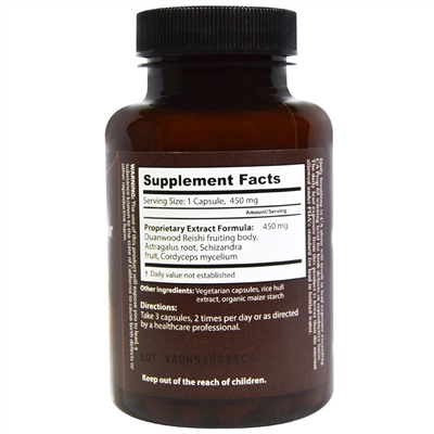 Dragon Herbs, Supreme Protector, 450 мг, 100 капсул