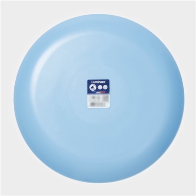 Тарелка Luminarc DIWALI LIGHT BLUE, d=27 см, стеклокерамика, голубая