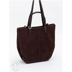 Сумка женская кожаная 2403YF d.coffee Polina&Eiterou