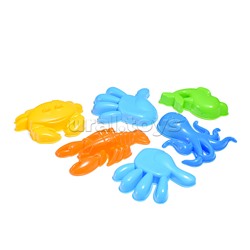 Набор для игры в песке "Морской бриз" в сетке