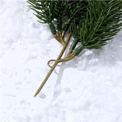 Ветка декоративная новогодняя, 62 см