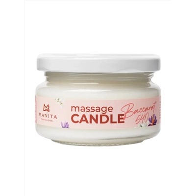 MANITA Свеча массажная / Baccarat 540, 100 мл 28132