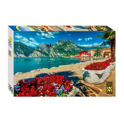 Пазлы 500 "Озеро Гарда, Италия"