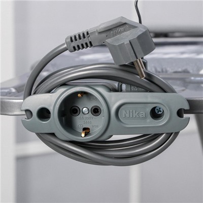 УЦЕНКА Доска гладильная «Ника 11 тефлон», 122×40 см, регулируемая высота до 100 см, МИКС