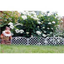 Забор декоративный Плетенка №6 (белый)